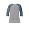 District® Women's Perfect Tri® 3/4-Sleeve Raglan Adult T-Shirt